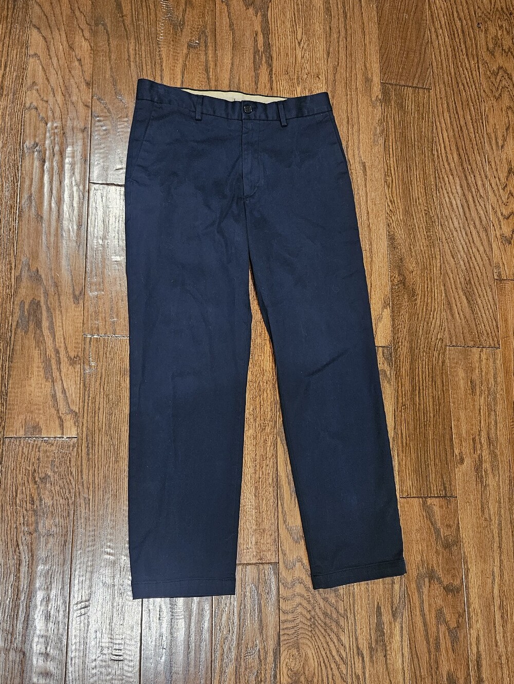 NWOT Banana Republic Preppy Navy Straight-Leg Chinos - Size 31x30